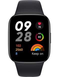 Xiaomi Redmi Watch 3 4,45 cm (1.75") AMOLED 42 mm Negro GPS (satÃ©lite)