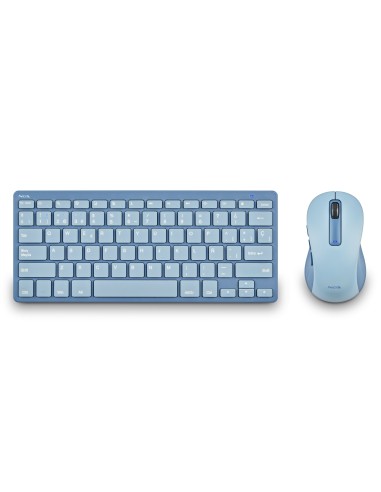 NGS FANTASY (QUERTY, ES) teclado RatÃ³n incluido Universal RF Wireless + Bluetooth QWERTY EspaÃ±ol Azul