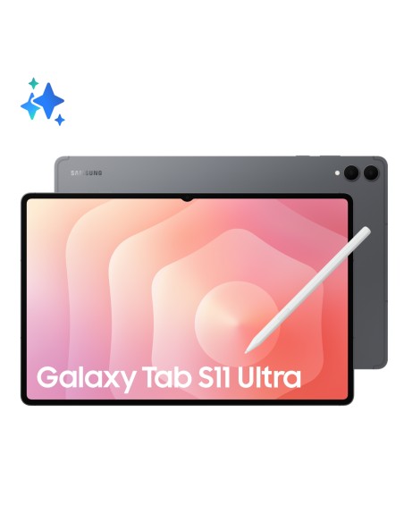 Samsung Galaxy Tab S11 Ultra 256 GB 37,1 cm (14.6") 12 GB Wi-Fi 7 (802.11be) Gris