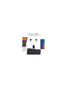 SUBBLIM Teclado con ratÃ³n COMBO DUAL OFFICE PROWAVE BLACK 2