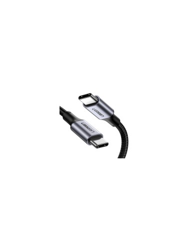 Ugreen 70427 cable USB USB 2.0 1 m USB C Negro, Plata