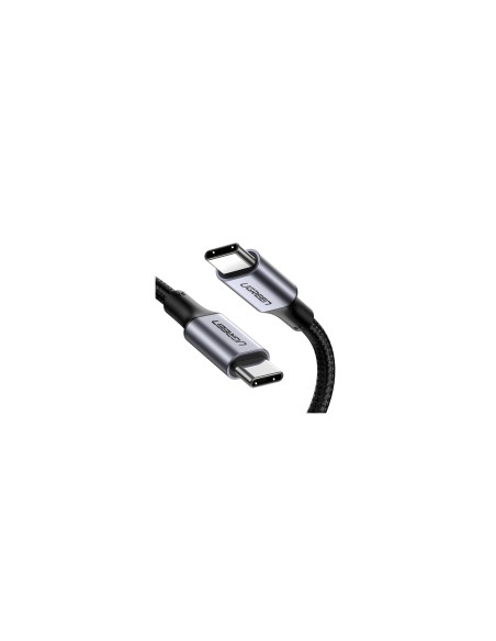 Ugreen 70427 cable USB USB 2.0 1 m USB C Negro, Plata