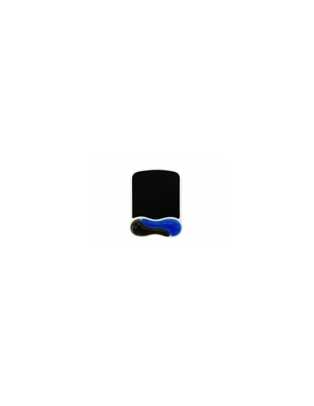 Alfombrilla Kensington reposamuÃ±ecas gel duo azul gris 62401