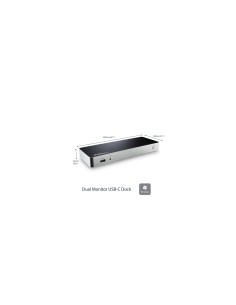 StarTech.com Docking USB-C con MST para Monitores Duales - 5 Puertos USB 3.0 - Negro Plata 2