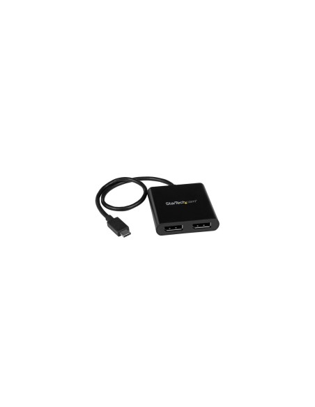 StarTech.com MSTCDP122DP Adaptador grÃ¡fico USB tipo C a DISPLAYPORT 3840 x 2160 Pixeles Negro