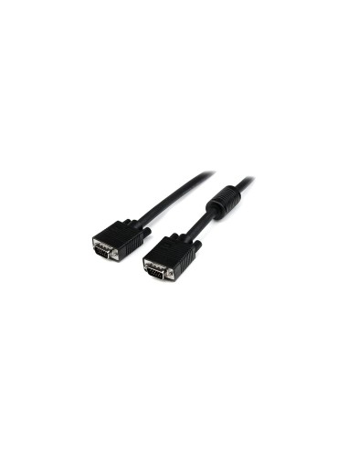 StarTech.com Cable de VÃÂ­deo VGA Coaxial de Alta ResoluciÃ³n para Monitor - HD15 Macho a HD15 Macho - 3m Negro