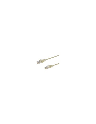 StarTech.com Cable de red CAT6 UTP Delgado con Conectores RJ45 sin Enganches - 1.5M Gris