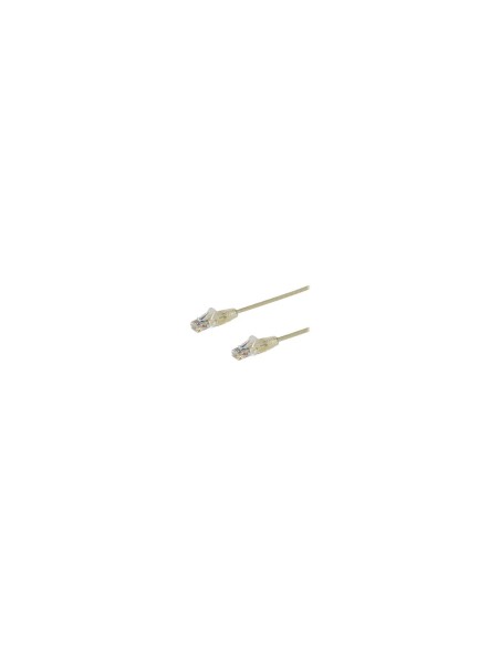 StarTech.com Cable de red CAT6 UTP Delgado con Conectores RJ45 sin Enganches - 1.5M Gris