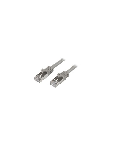 StarTech.com Cable de 3m de Red Cat6 Ethernet Gigabit Blindado SFTP - Gris N6SPAT3MGR