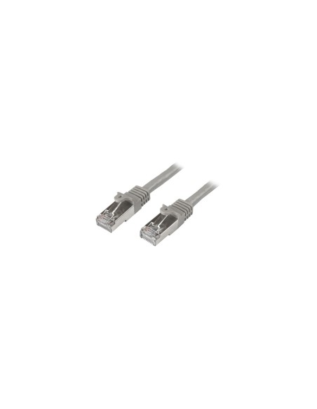 StarTech.com Cable de 3m de Red Cat6 Ethernet Gigabit Blindado SFTP - Gris N6SPAT3MGR