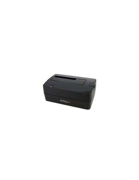 StarTech.com EstaciÃ³n de ConexiÃ³n Dock USB 3.0 para Discos Duros HDD SATA de 2,5 - Negro