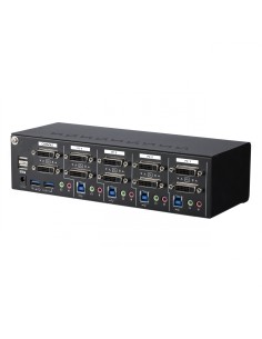 StarTech.com Switch Conmutador KVM de 4 Puertos DVI con Enlace Doble y VÃÂ­deo Doble - 4K 60Hz - KVM que Cumple con TAA 2