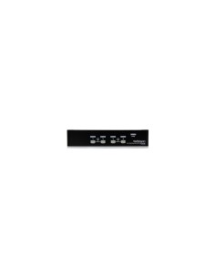 StarTech.com Conmutador Switch KVM 4 Puertos de VÃÂ­deo VGA USB 2.0 - 1U Rack Estante Negro 2