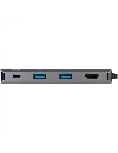 StarTech.com Adaptador Multipuertos USB C - Mini Docking Station USB Tipo C con HDMI de 4K 30Hz - con PD de 100W - con Hub LadrÃ