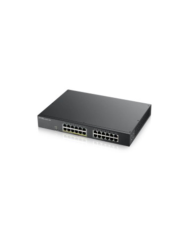 ZYXEL GS1900-24EP Gestionado L2 Gigabit Ethernet (10/100/1000) EnergÃÂ­a sobre Ethernet (PoE) Negro