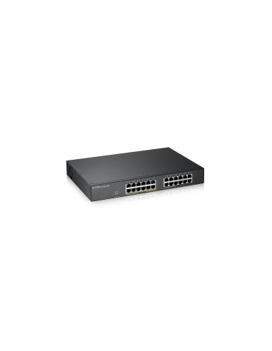 ZYXEL GS1900-24EP Gestionado L2 Gigabit Ethernet (10/100/1000) EnergÃÂ­a sobre Ethernet (PoE) Negro