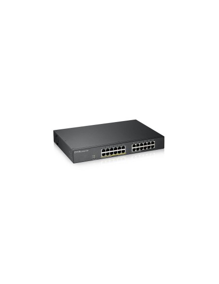 ZYXEL GS1900-24EP Gestionado L2 Gigabit Ethernet (10/100/1000) EnergÃÂ­a sobre Ethernet (PoE) Negro