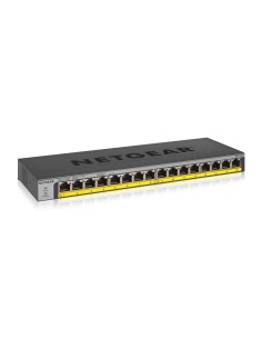 Netgear No administrado Gigabit Ethernet (10/100/1000) EnergÃÂ­a sobre Ethernet (PoE) Negro