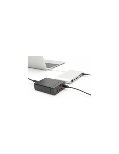 Digitus cargador de dispositivo mÃ³vil USB 2.0, USB Tipo C Interior Negro
