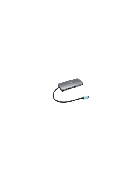 i-tec Metal USB-C Nano Dock HDMI/VGA with LAN + Universal Charger 77 W