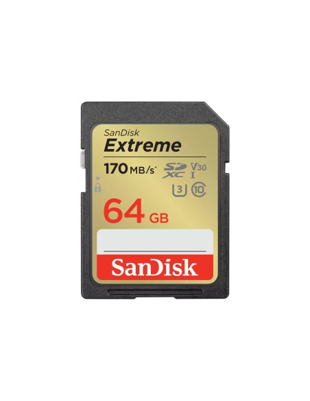 SanDisk Extreme 64 GB SDXC UHS-I Clase 10