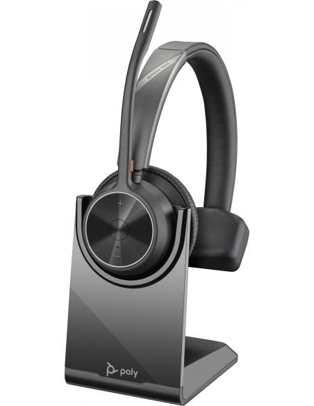 POLY Auricular VOYAGER 4310 con USB-C y soporte de carga