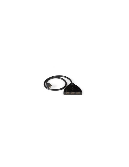 Fonestar FO-373 cable HDMI 0,5 m HDMI tipo A (EstÃ¡ndar) 3 x HDMI Type A (Standard) Negro