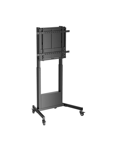 AISENS Soporte PRO de suelo contrapeso con ruedas para TV 60-90Kg de 60-100, Negro