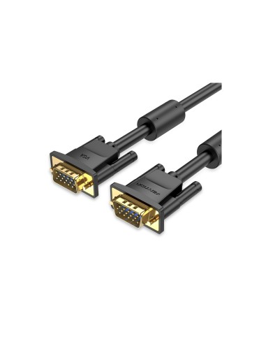 Vention Cable SVGA DAEBH/ VGA Macho - VGA Macho/ 2m/ Negro