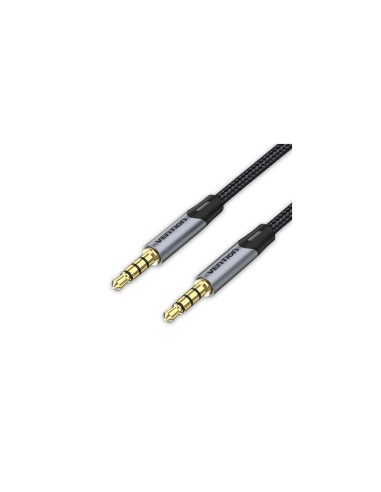 Vention Cable EstÃ©reo BAQHF/ Jack 3.5 Macho - Jack 3.5 Macho/ 1m/ Gris