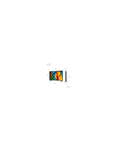 LG NanoCell AI 43NANO80A6B 109,2 cm (43") 4K Ultra HD Smart TV Wifi Negro