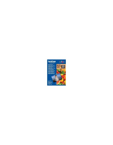 PAPEL BROTHER FOTOGRAFICO INKJET GLOSSY 10 x 15 20h 260g/m2 BP71GP20