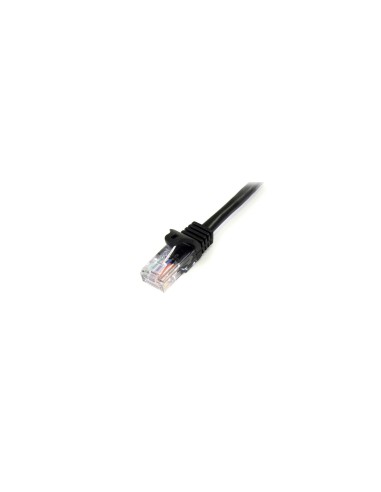 StarTech.com Cable de Red de 10m Negro Cat5e Ethernet RJ45 sin Enganches
