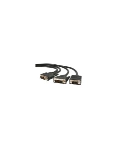 StarTech.com Cable de 1,8m Multiplicador de VÃÂ­deo DVI-I Macho a DVI-D Macho + HD15 VGA Macho para Monitor - Splitter Negro