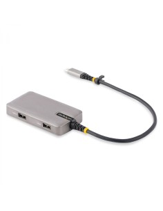 StarTech.com Adaptador Multipuertos USB-C - Docking Station USB Tipo C HDMI 4K60 - Hub LadrÃ³n USB 3.0 de 3 Puertos - Entrega de