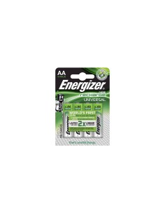 ENERGIZER UNIVERSAL PILA RECARGABLE HR6 AA 1300mAh BLISTER 4