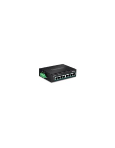 Trendnet switch Fast Ethernet (10/100) EnergÃÂ­a sobre Ethernet (PoE) Negro 2