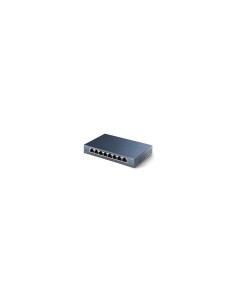 TP-LINK TL-SG108 No administrado Gigabit Ethernet (10/100/1000) Negro 2