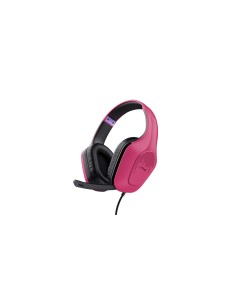 Trust GXT 415P Zirox Auriculares AlÃ¡mbrico Diadema Juego Rosa