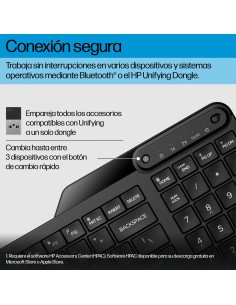 HP Teclado inalÃ¡mbrico de modo dual 475