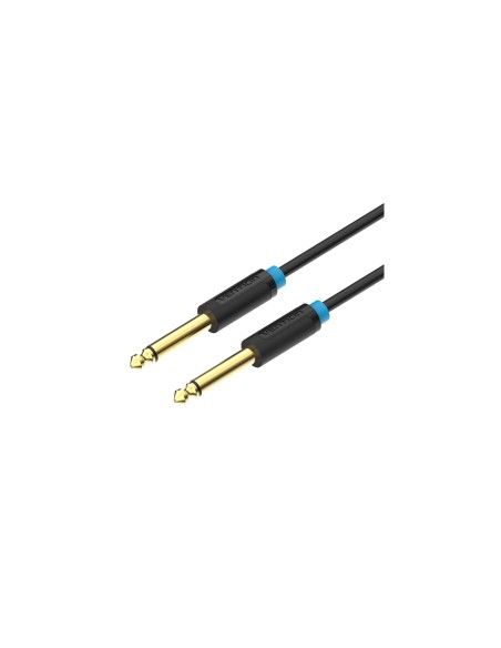 Vention Cable EstÃ©reo BAABI/ Jack 6.5 Macho - Jack 6.5 Macho/ 3m/ Negro