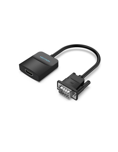 Vention Cable Conversor ACNBB/ VGA Macho - HDMI Hembra/ 15cm/ Negro