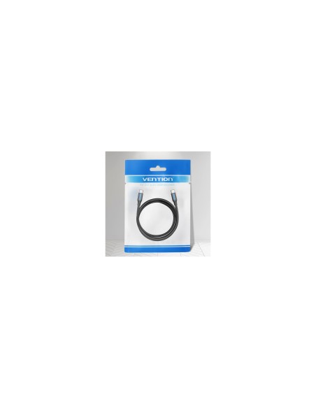Vention Cable USB 2.0 5A Tipo-C COTBG/ USB Tipo-C Macho - USB Tipo-C Macho/ 1.5m/ Negro