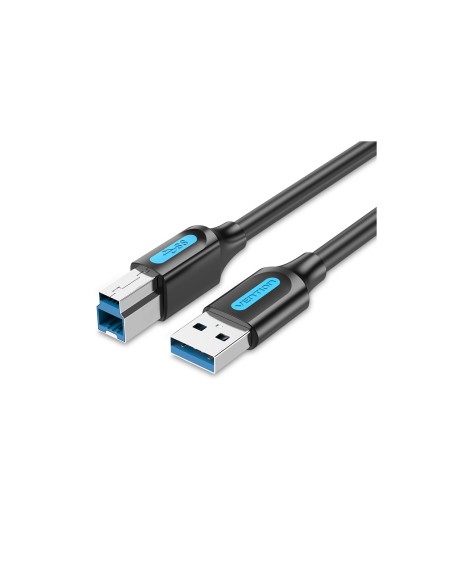 Vention Cable USB 3.0 Impresora COOBH/ USB Tipo-B Macho - USB Macho/ 2m/ Negro