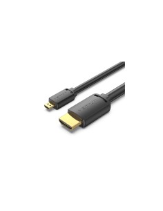 Vention Cable Micro HDMI 2.0 4K AGIBG/ HDMI Macho - Micro HDMI Macho/ 1.5m/ Negro