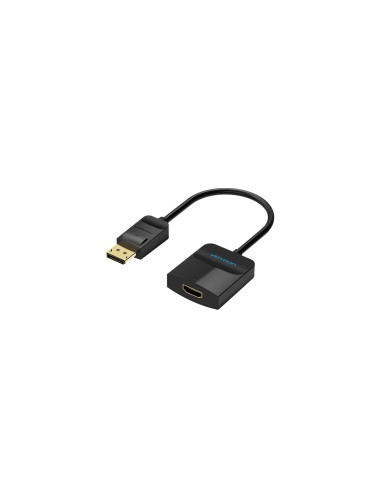 Vention Cable Conversor HBGBB/ Displayport Macho - HDMI Hembra/ 15cm/ Negro