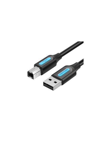 Vention Cable USB 2.0 Impresora COQBJ/ USB Tipo-B Macho - USB Macho/ 5m/ Negro