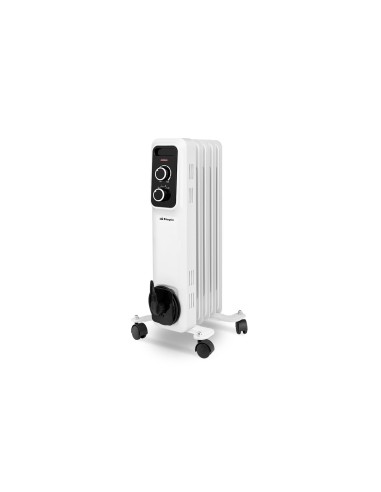 Orbegozo 18027 calefactor elÃ©ctrico Interior Negro, Blanco 1000 W Radiador de aceite elÃ©ctrico