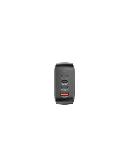 Verbatim Mini GaN Charger 100W Universal Negro Corriente alterna Carga rÃ¡pida Interior
