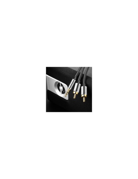 Vention Cable EstÃ©reo BCFBH/ Jack 3.5 Macho - 2x RCA Macho/ 2m/ Negro